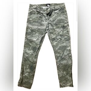 BDG Olive Green Camo Jeans